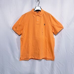 Polo Ralph Lauren Classic Fit Mesh Men’s LARGE ORANGE Short Sleeve Shirt NWT